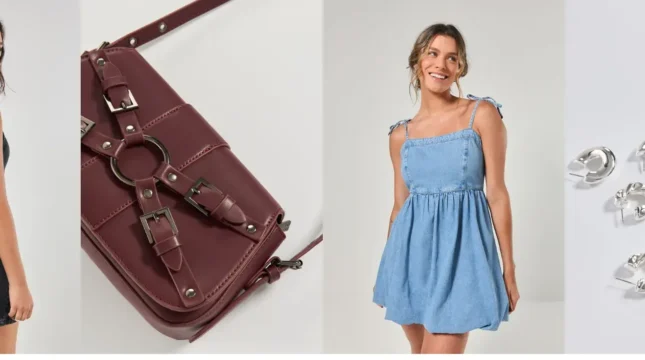 acessórios que combinam com vestido jeans e elevam o look na hora!